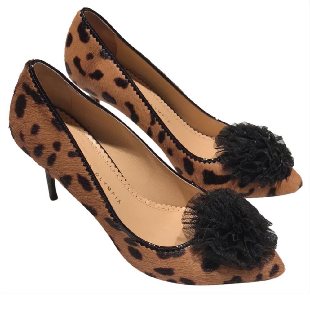 Charlotte Olympia Hyena/Black Desiree Pumps